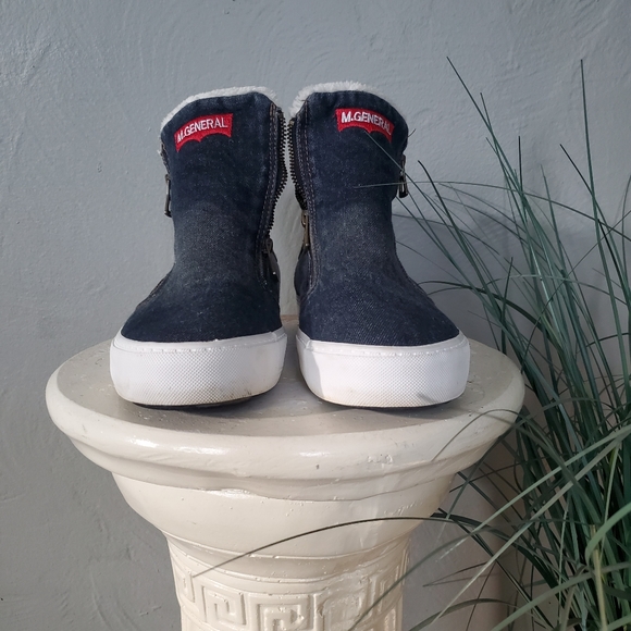 👟 Insulated Blue jean shoes - Picture 3 of 5